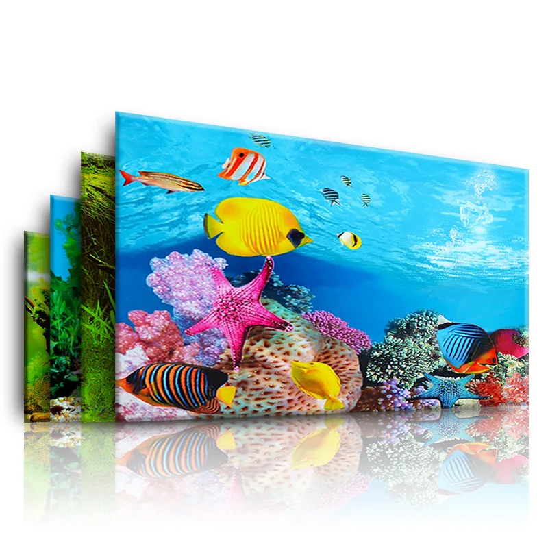 Aquarium Fish For Sale Online - Akvaryum için arka plan 3d Etiket