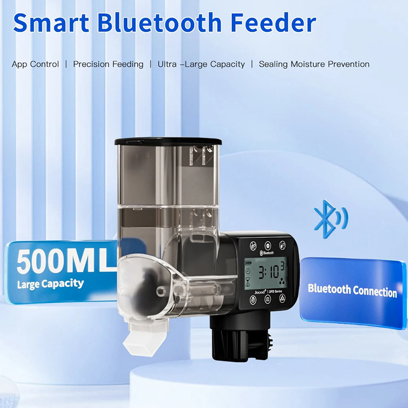 Aquarium Fish Feeder Automatic - Jebao Jecod Akıllı Bluetooth Balık Tankı