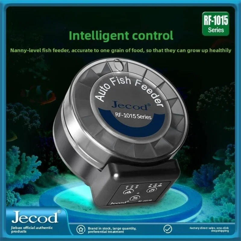 Aquarium Fish Feeder Automatic - Jebao Yeni Otomatik Besleme Balık Tankı