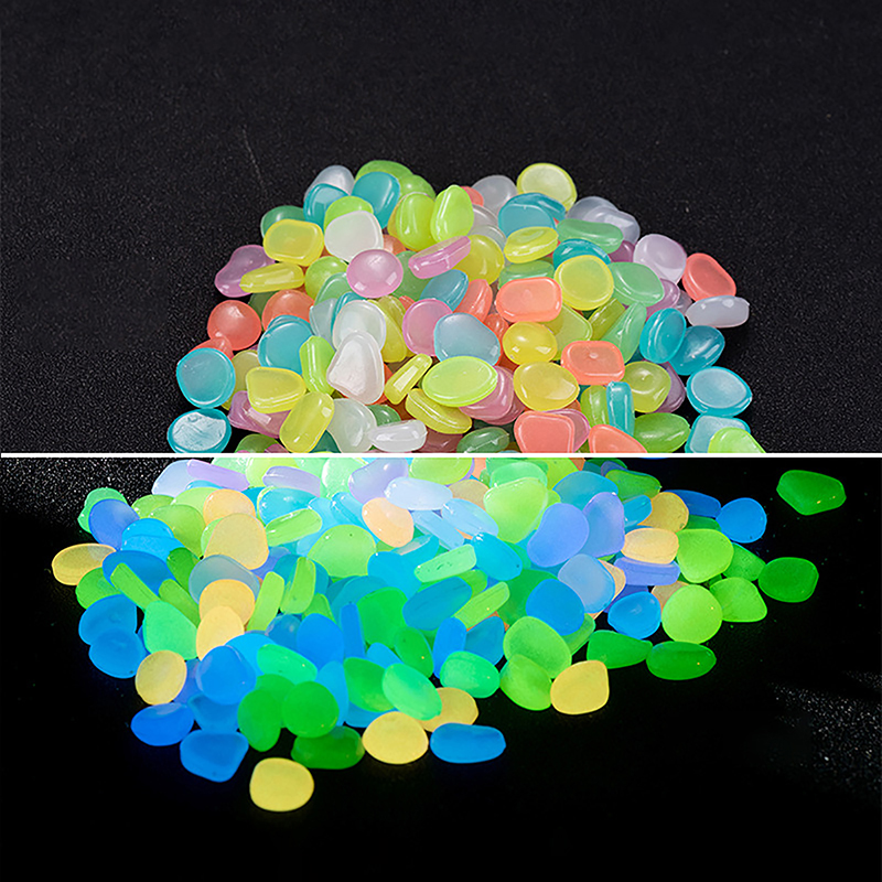 Aquarium Fish Accessories - C 100 adet Bahçe Dekor Aydınlık
