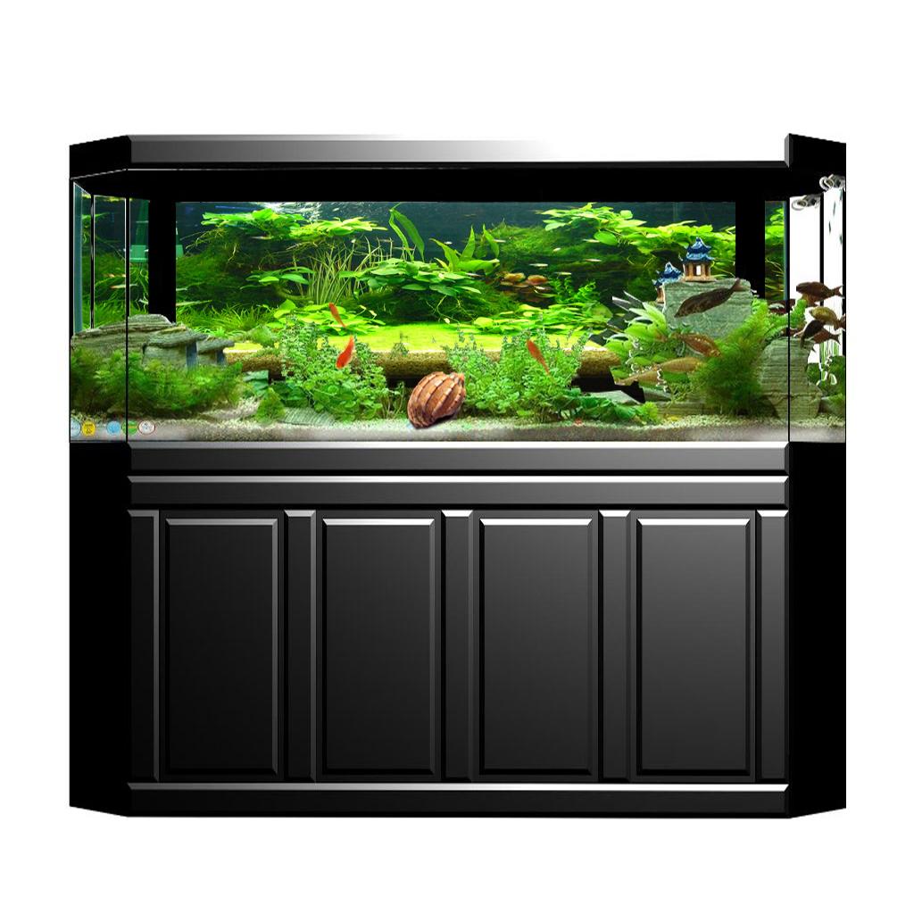 Fish In Aquarium Picture - Balık Tankı 3D Arka Plan Çıkartması