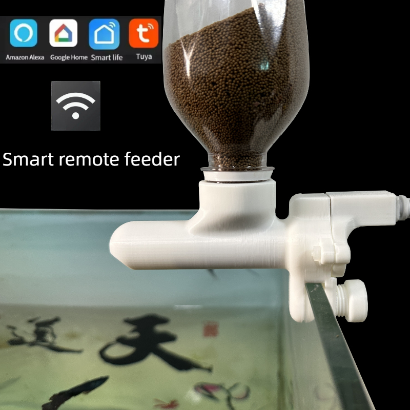 Aquarium Fish Feeder Automatic - Balık tankı besleyici Cep telefonu uzaktan