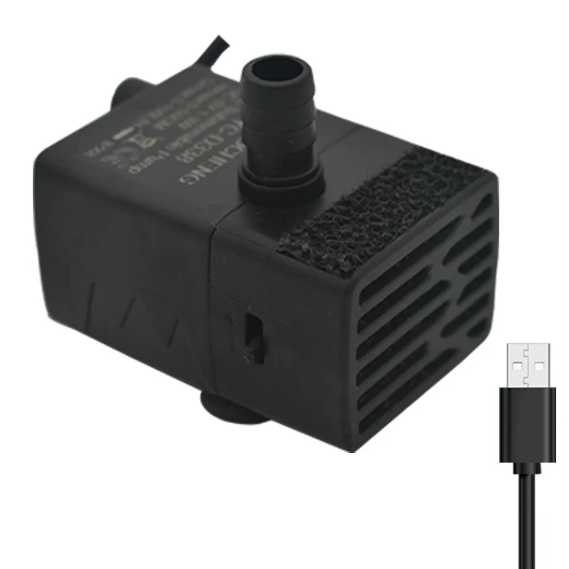 Aquael Filter Fzn - USB Akvaryum Dalgıç Su Pompası, 5V