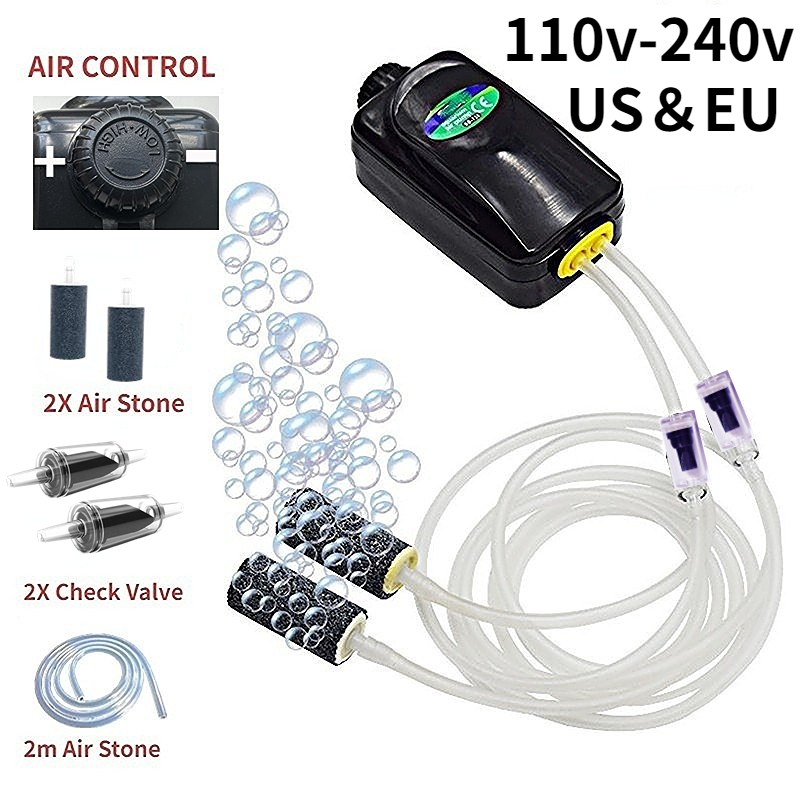 Aquarium Fish Accessories - Sobo Songbao balık tankı oksijen pompası