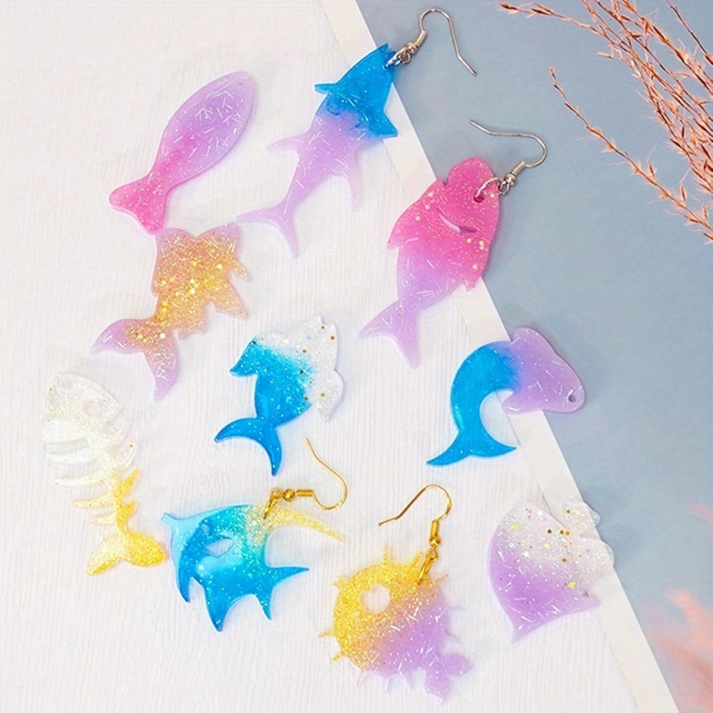 Okyanus temalı küpe ve kolye k - Aquarium Fish Accessories incelemesi ve fiyatı