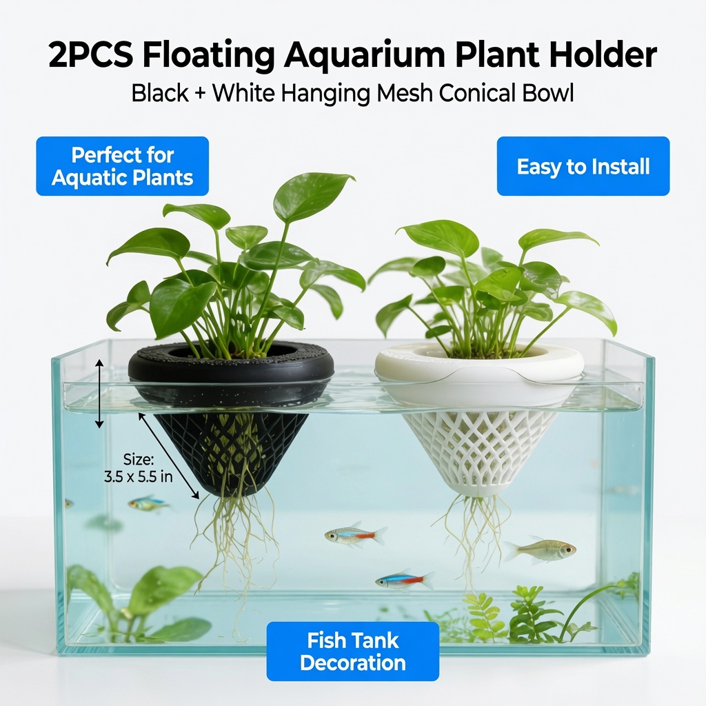 2 adet yüzen akvaryum bitki tu - Aquarium Fish Escape incelemesi ve fiyatı