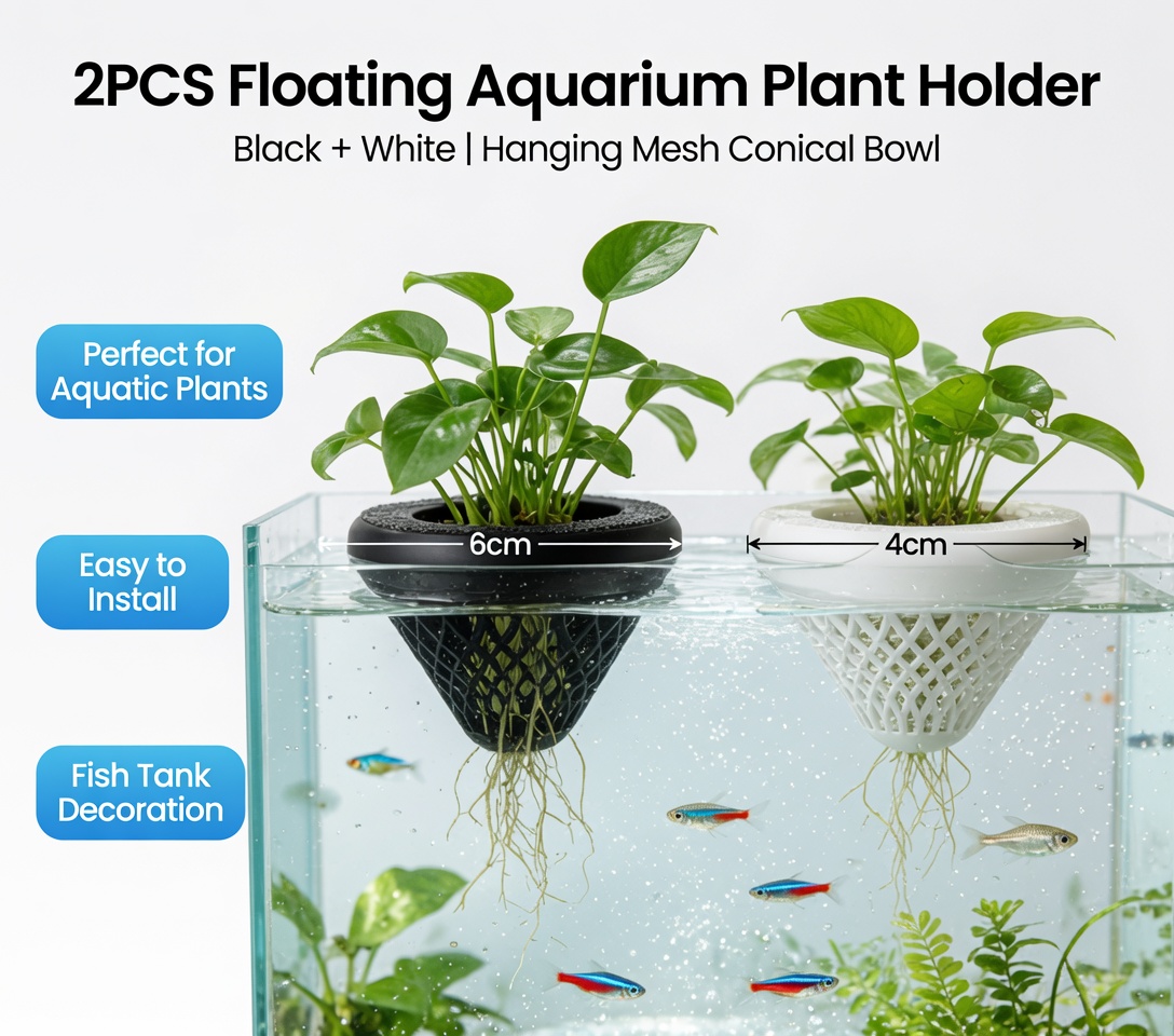 2 adet yüzen akvaryum bitki tu - Aquarium Fish Escape incelemesi ve fiyatı