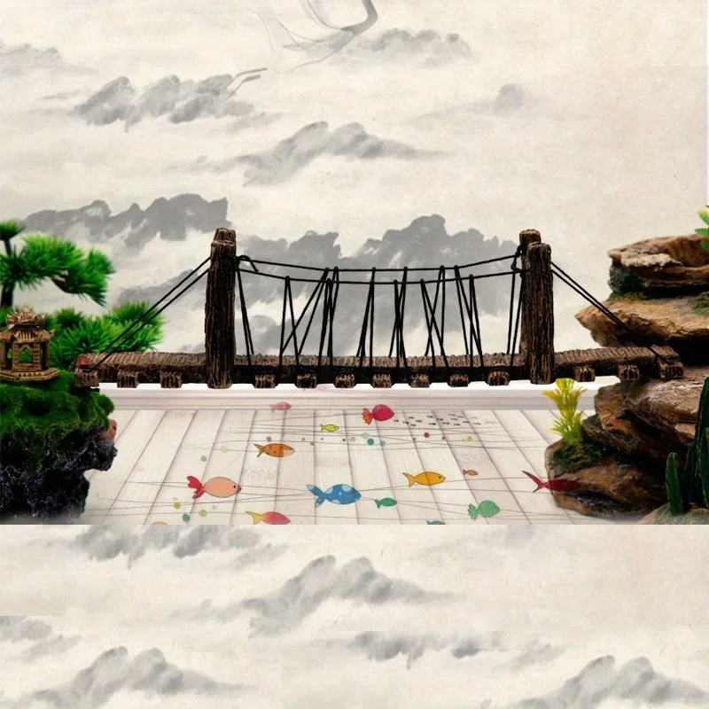 1 Adet Akvaryum Süsleme Dekora - Aquarium Fish Bridge incelemesi ve fiyatı