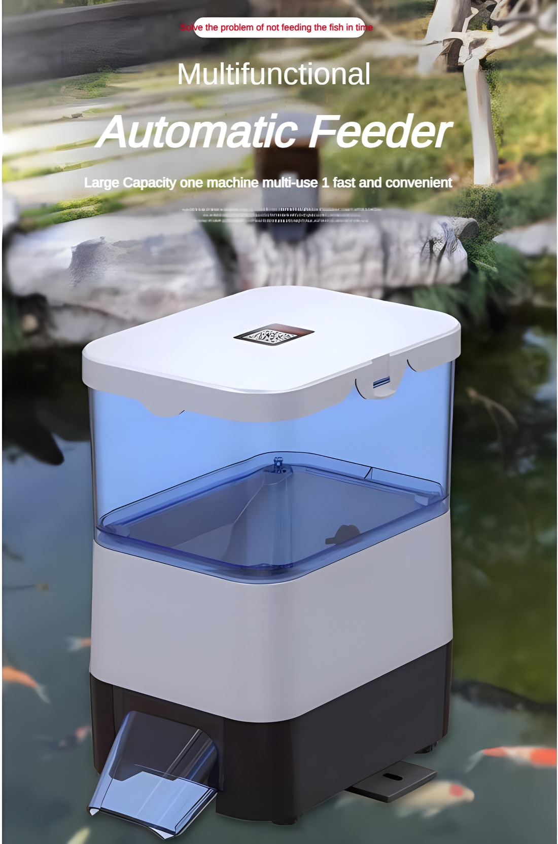 EVNICE Solar Otomatik Balık Be - Aquarium Fish Feeder Automatic incelemesi ve fiyatı