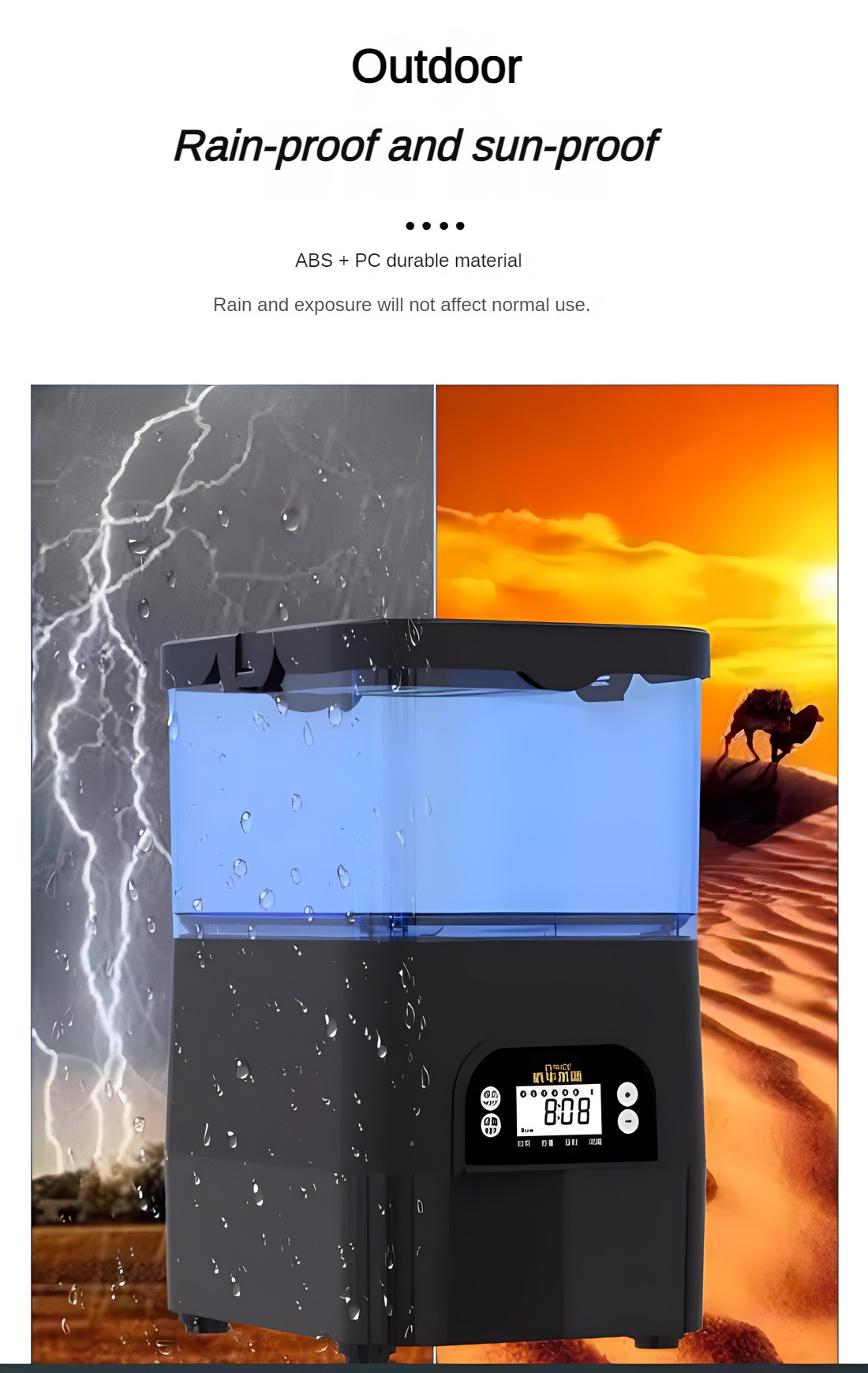 EVNICE Solar Otomatik Balık Be - Aquarium Fish Feeder Automatic incelemesi ve fiyatı