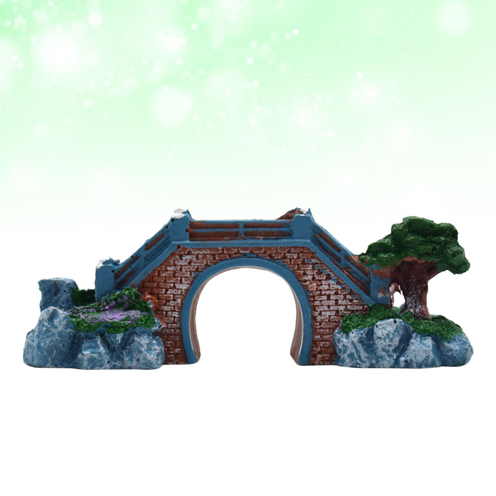 Balık Tankı Reçine Köprü Dekor - Aquarium Fish Bridge incelemesi ve fiyatı