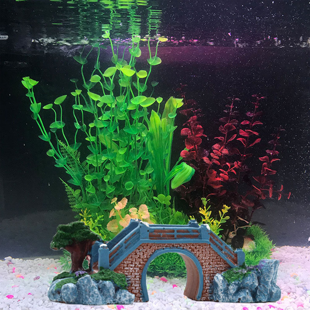 Balık Tankı Reçine Köprü Dekor - Aquarium Fish Bridge incelemesi ve fiyatı