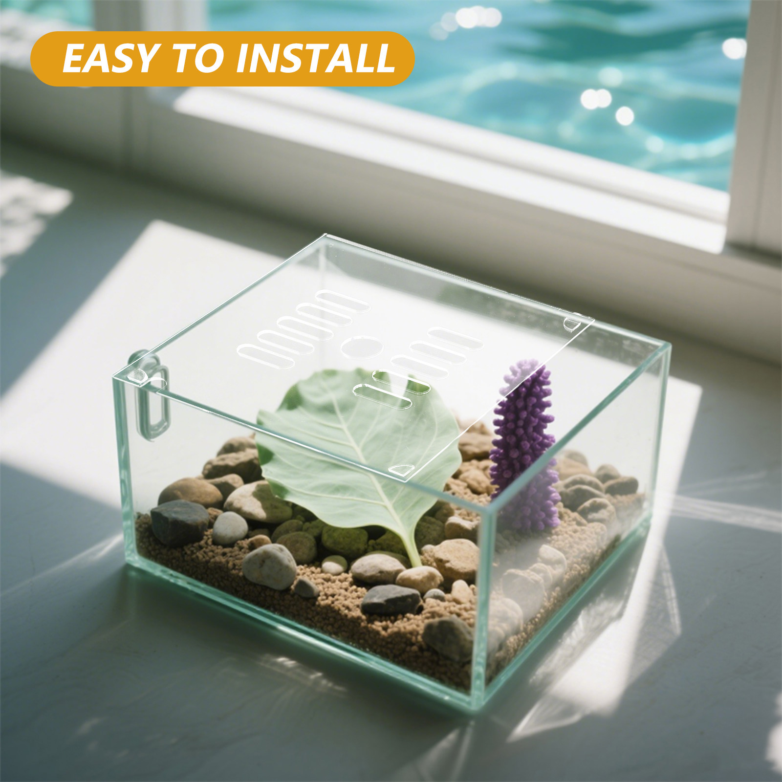 2 Adet Dairesel Akrilik Akvary - Aquarium Fish Escape incelemesi ve fiyatı