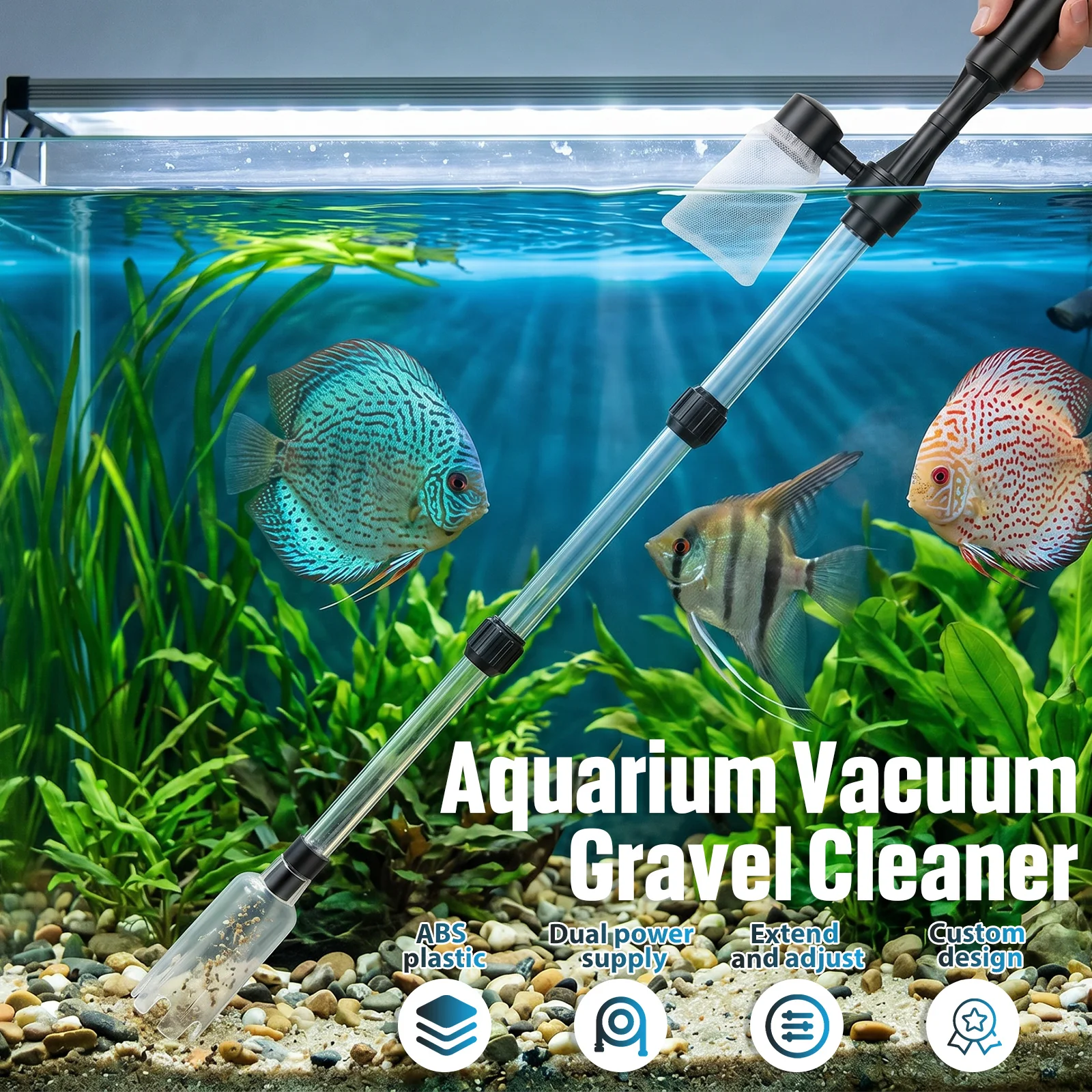 Akvaryum Vakumlu Çakıl Temizle - Aquarium Fish Electric incelemesi ve fiyatı