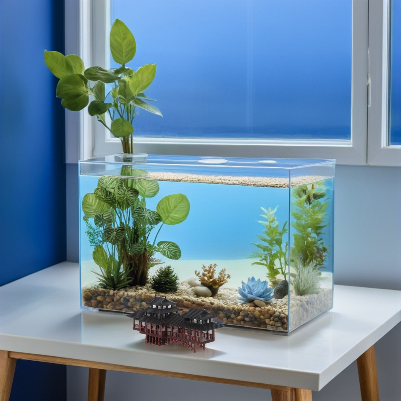Simüle Taş Kemerli Köprü ve Kö - Aquarium Fish Bridge incelemesi ve fiyatı