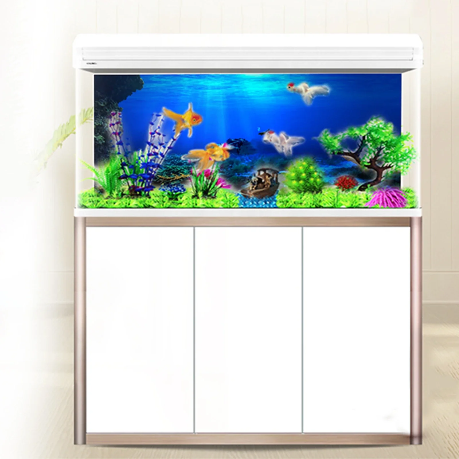 Rainforest akvaryum arka plan  - Fish In Aquarium Picture incelemesi ve fiyatı