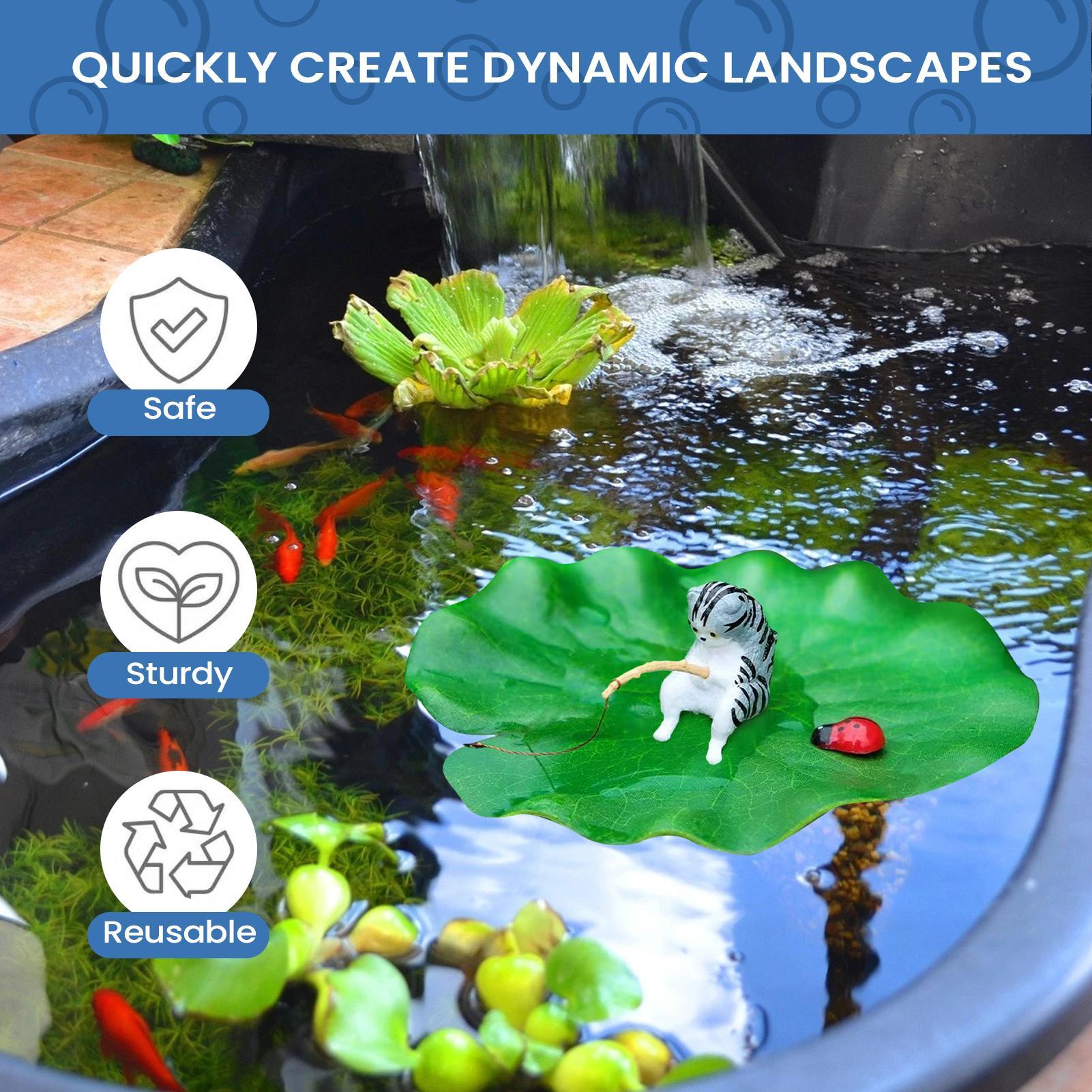 Akvaryum Dekoru Yüzen Kedi Bal - Aquarium Fish Escape incelemesi ve fiyatı