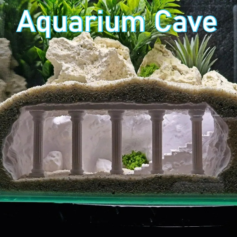 3D Baskılı Balık Tankı Mağaras - Aquarium Fish Bridge incelemesi ve fiyatı