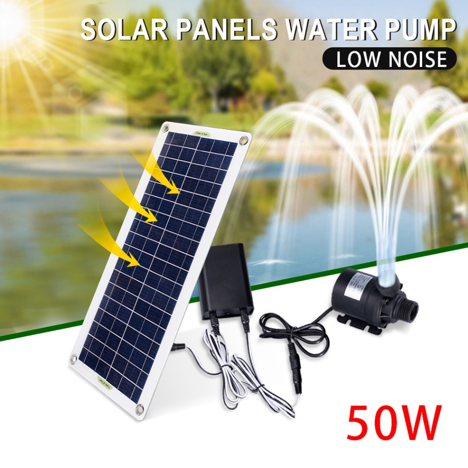 50W Güneş Enerjili Su Pompası  - Aquarium Fish Accessories incelemesi ve fiyatı