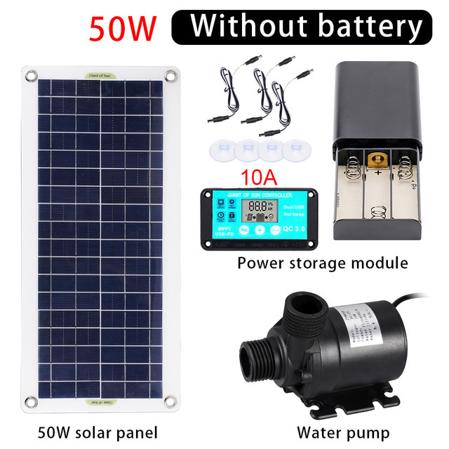 50W Güneş Enerjili Su Pompası  - Aquarium Fish Accessories incelemesi ve fiyatı