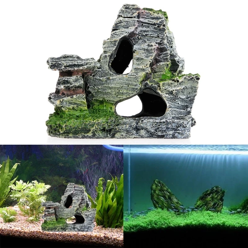Dağ Manzaralı Döşeli Akvaryum  - Aquarium Fish Bridge incelemesi ve fiyatı