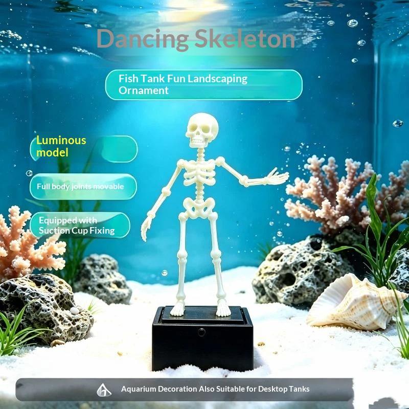 3D Baskılı Dans Eden İskelet A - Aquarium Fish Youtube incelemesi ve fiyatı