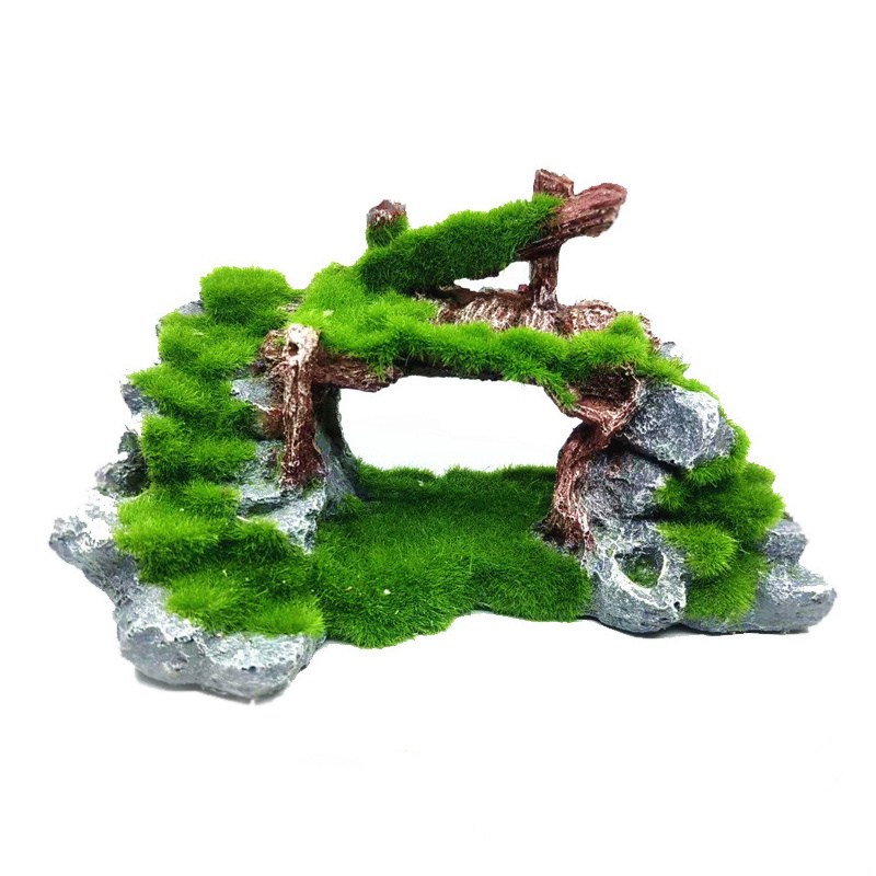 1 adet reçine Rockery köprü ak - Aquarium Fish Bridge incelemesi ve fiyatı