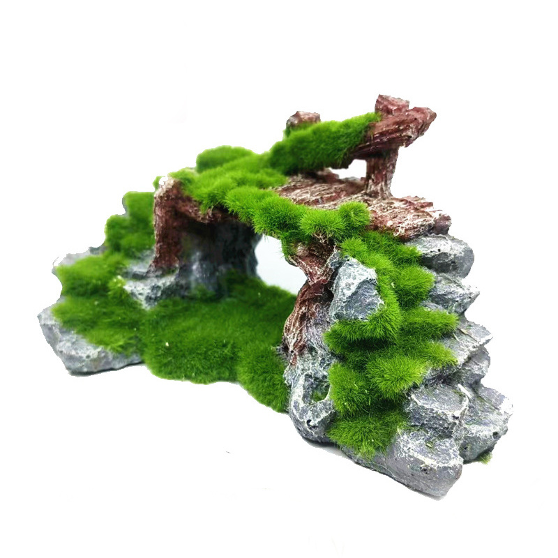 1 adet reçine Rockery köprü ak - Aquarium Fish Bridge incelemesi ve fiyatı