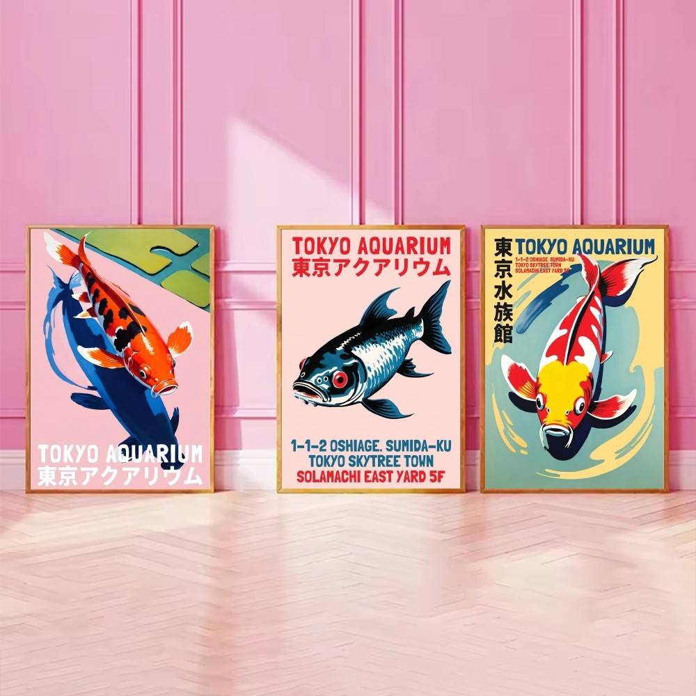 Tokyo Akvaryumu Koi Balık Kağı - Aquarium Fish Wallpaper incelemesi ve fiyatı