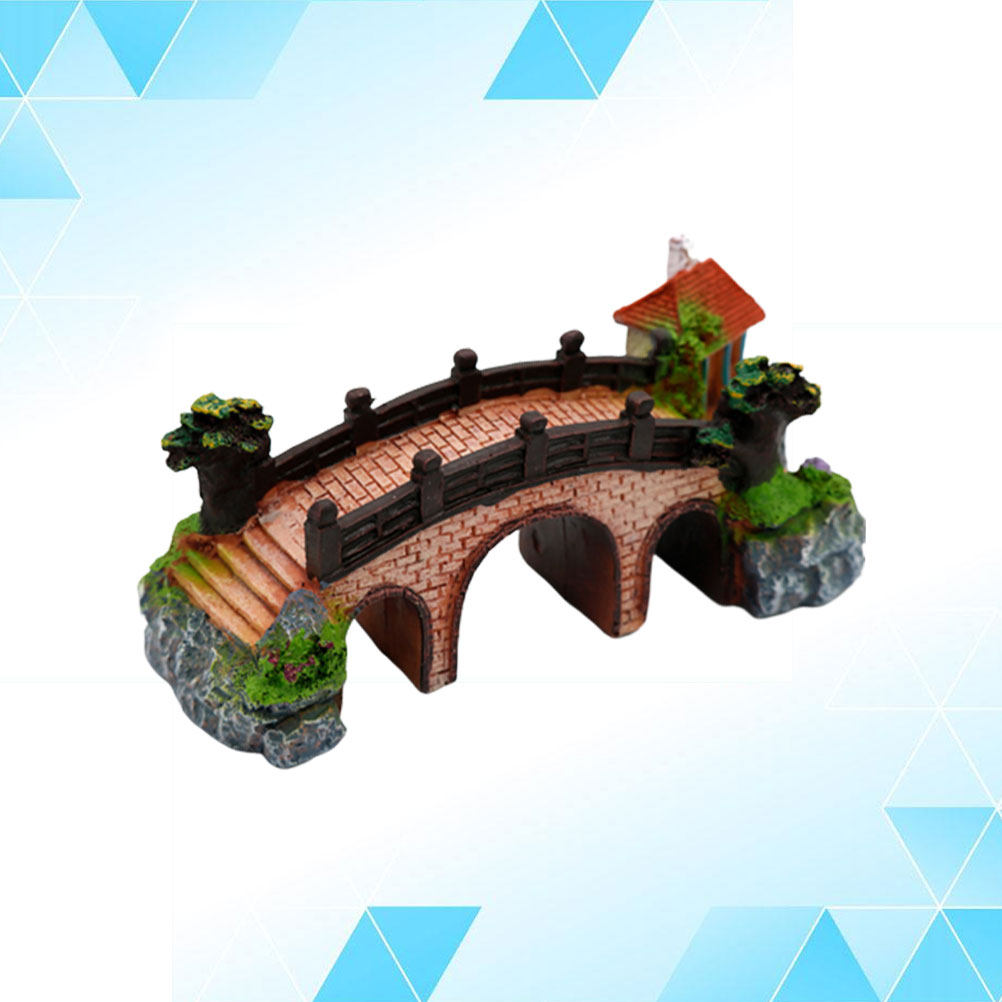 Yapay Üç Delikli Köprü Akvaryu - Aquarium Fish Bridge incelemesi ve fiyatı